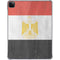 Egyptian Flag Distressed iPad Pro 11in (2024) Clear Case